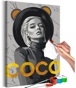 Obraz - maľovaný podľa čísel Coco