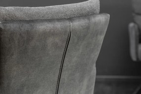 Dizajnová otočná stolička Maddison antracit
