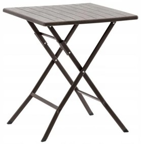 Skladací cateringový stôl PEGGY 61,5 cm hnedý