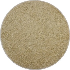 AKCIA: 120x120 (průměr) kruh cm Kusový koberec Color shaggy béžový guľatý, béžová, obývacia izba, Vopi
