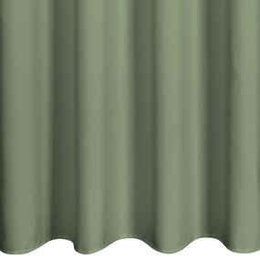 ZÁVES NA KRÚŽKOCH RITA 140X250 CM OLIVOVÁ