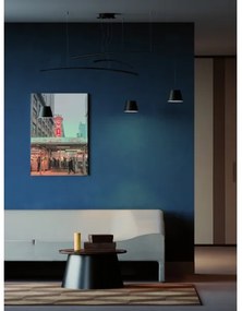 Redo 01-1525 - LED Luster na lanku LOLLI 3xLED/6W/230V čierna