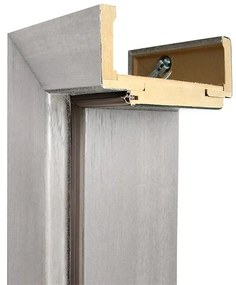 Regulovaná zárubňa 70L 80-100 dub strieborný