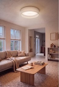BRILAGI - LED stmievateľné svietidlo VELVET SM. 36W/230V 3000-6000K priemer 55 cm krémové WT + diaľkový ovládač