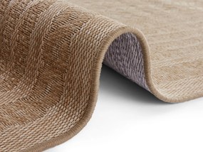 Hanse Home 80x150 cm Kusový koberec Forest 103992 Beige/Brown – na von aj na doma, béžová, chodba / predsieň