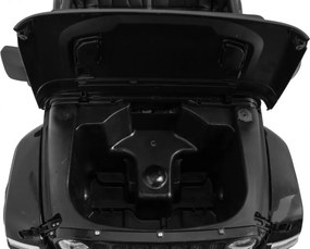 Ramiz Jeep Wrangler Rubicon terénne auto na batérie pre deti čierne + diaľkové ovládanie + 4x4