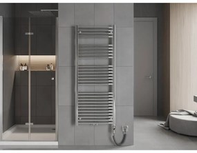 Mexen Hades, elektrické vykurovacie teleso 1500 x 600 mm, 600 W, chrómová, W104-1500-600-2600-01