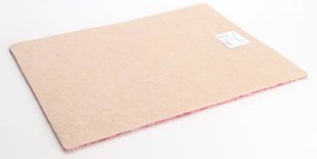 ITC, Koberec metráž Bossanova 62, na mieru, šíře 4m, ružová, filc, obývacia izba