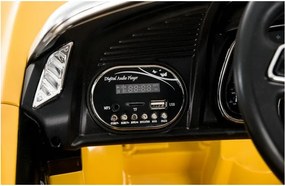 LEAN CARS Audi R8 Spyder Batéria Auto žltá