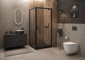 Cersanit Remo, závesná WC misa so sedadlom, vírivé splachovanie, biela lesklá, S4035-001