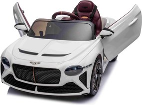 Bentley Bacalar auto na batérie pre deti, biele + diaľkové ovládanie