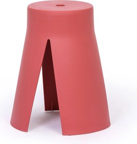 Plastová stolička RIKO, červená