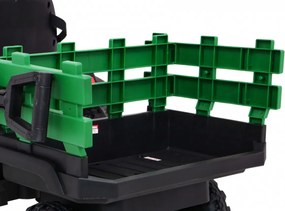 Ramiz Titánový traktor s prívesom zelený