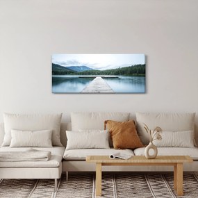 Obraz - Pri pohľade z móla (120x50 cm)