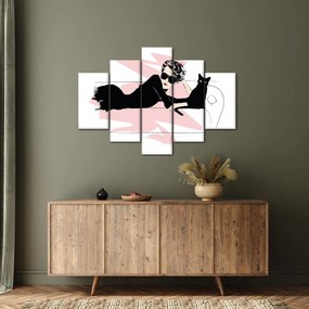 Obraz - Fashion lady (150x105 cm)