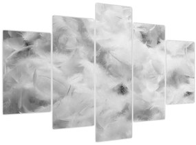 Obraz - Oblaky perie (150x105 cm)