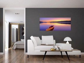 Obraz - Kajak na jazere (120x50 cm)