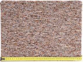 Associated Weavers, Koberec metráž Savannah 39, na mieru, šíře 3m,4m, hnedá, filc, chodba / predsieň