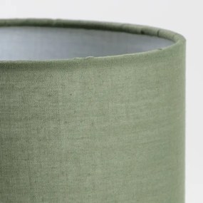 Brilagi - Stolná lampa NUBILA WOOD 1xE27/25W/230V dub/zelená