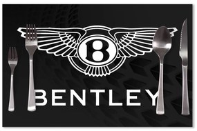Sablio Prestieranie Logo Bentley Čierny: 40x30cm