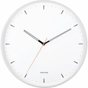 Karlsson 5940WH dizajnové nástenné hodiny 40 cm