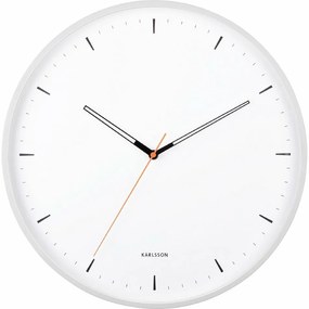 Karlsson 5940WH dizajnové nástenné hodiny 40 cm