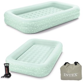Intex Detská nafukovacia posteľ 66810 + pumpa