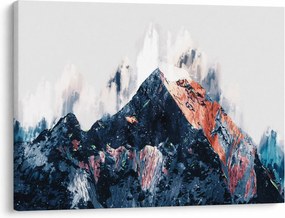 Obraz - Abstraktná hora (70x50 cm)