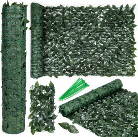 Umelá záhradná zástena GREENY 300x100 cm zelená