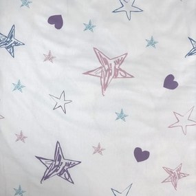 Jerry Fabrics Bavlnené obliečky 140x200 + 70x90 cm - Lilo and Stitch "Heart"