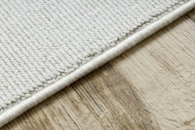 Detský koberec YOYO EY78 biely / béžový - mraky, dúha, kvapky