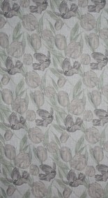 ZÁVES NA KRÚŽKOCH MILLIE 140X250 CM KVETY