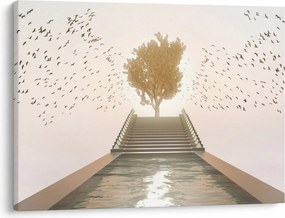 Obraz - Most do neznáma (70x50 cm)