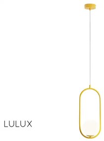RIVA MUSTARD | Minimalistická závesná lampa
