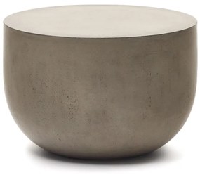 Betónový okrúhly Záhradný konferenčný stolík ø 60 cm Garbet – Kave Home