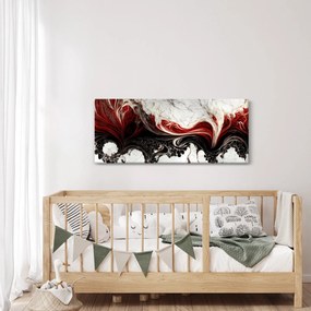 Obraz - Mramorovaná abstrakcia (120x50 cm)