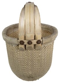 Oválny pletený vŕbový košík 50cm - 43 * 40 * 60cm