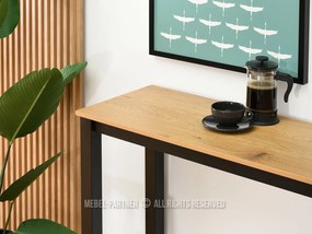 Jedálenský set Remma (dub + čierna) (pre 2 osoby). Akcia -19%. Vlastná spoľahlivá doprava až k Vám domov. 1111874