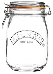 Kilner ROUND JAR poháre s klipom 1 l
