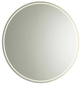 Moderné kúpeľňové zrkadlo 80 cm vrátane LED a dotykového stmievača - Sebas