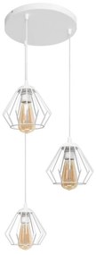 Luster na lanku AGAT 3xE27/15W/230V