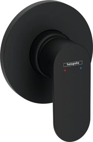 Hansgrohe Rebris S, sprchová batéria pod omietku, čierna matná, HAN-72649670