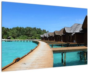 Obraz Maledivy (90x60 cm)