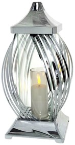 Strieborný 3D kahanec na hrob 40cm