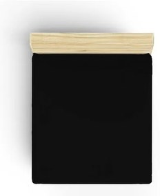 Čierna napínacia bavlnená plachta 140x200 cm – Mijolnir
