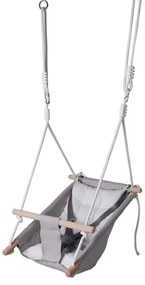 2Kids Toys - Detská textilná hojdačka pre najmenších šedá