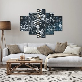 Obraz s kvetinovým dekorom (150x105 cm)