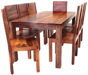 furniture-nabytek.cz - Jedálenský set pre 8 osôb Gani z indického masívu palisander.