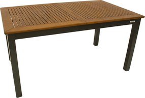 Doppler CONCEPT FSC® - rozkladací stôl s teakovou doskou - 2. akosť (N316)