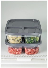 Sada 2 ks potravinových boxů LUY šedá